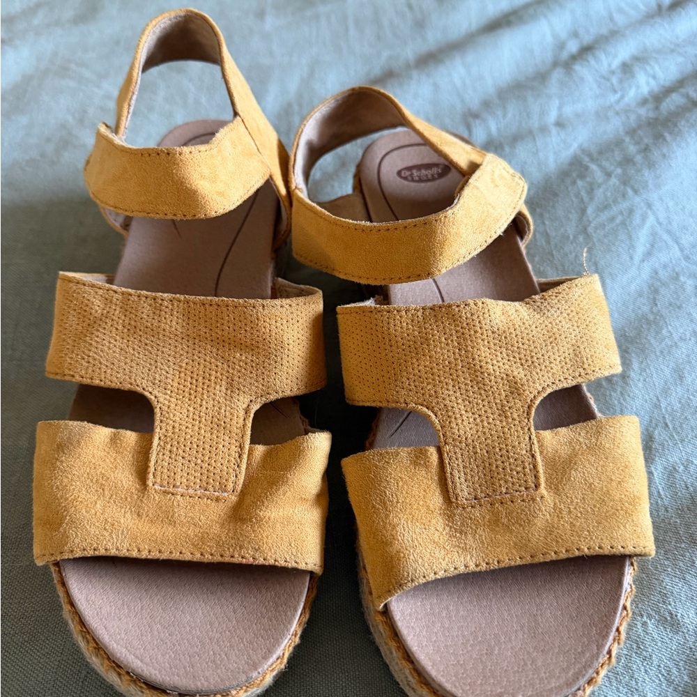 Yellow Espadrille Sandals